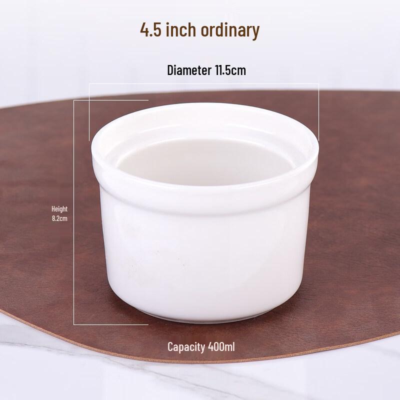 Ruhan Ceramic Double Boiler Stew Pot Set