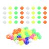 108Pcs Round Decorative Colored Beads Spokes Decorations Plastic Cilp