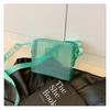 Handbag bag new fashion trendy transparent matte texture women's bag niche women's messenger bag