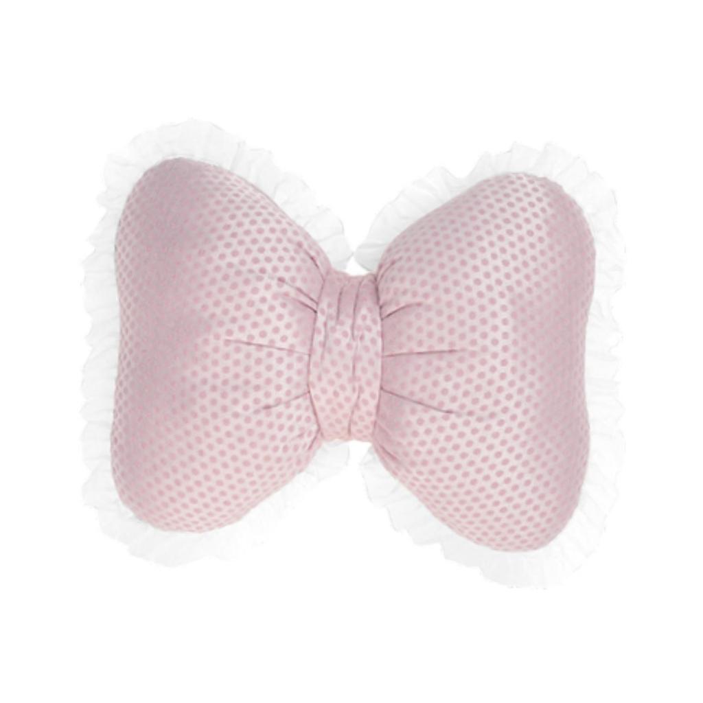 Bowknot Shaped Cushion Breathable Plush Pillow Decorative Cushion Cover for Sofa Bedside Chair Cushion Home Ornament