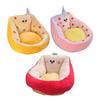 Kawaii Cushion Chair Comfortable Funny Soft Cartoon Floor Pillow Lazy Sofa for Study Indoor Nursery Rooms Living Room Kids Room
