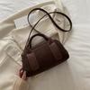 Fashionable Hand-held Pillow Bag, Fashionable Single-shoulder Bag, Retro Matte Crossbody Bag