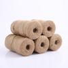 100M 1mm 2mm 3mm Naturalny sznurek jutowy Juta sznurek sznurek konopny sznurek sznurek do pakowania prezentów świąteczne artykuły imprezowe i imprezowe