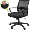 Chair Cover, Desk Chair Seat Cover Elastic Stretch Slipcovers Dining Room Chairs Seats Covers Washable Anti-dust Desk Seats Covers Cushion Protector