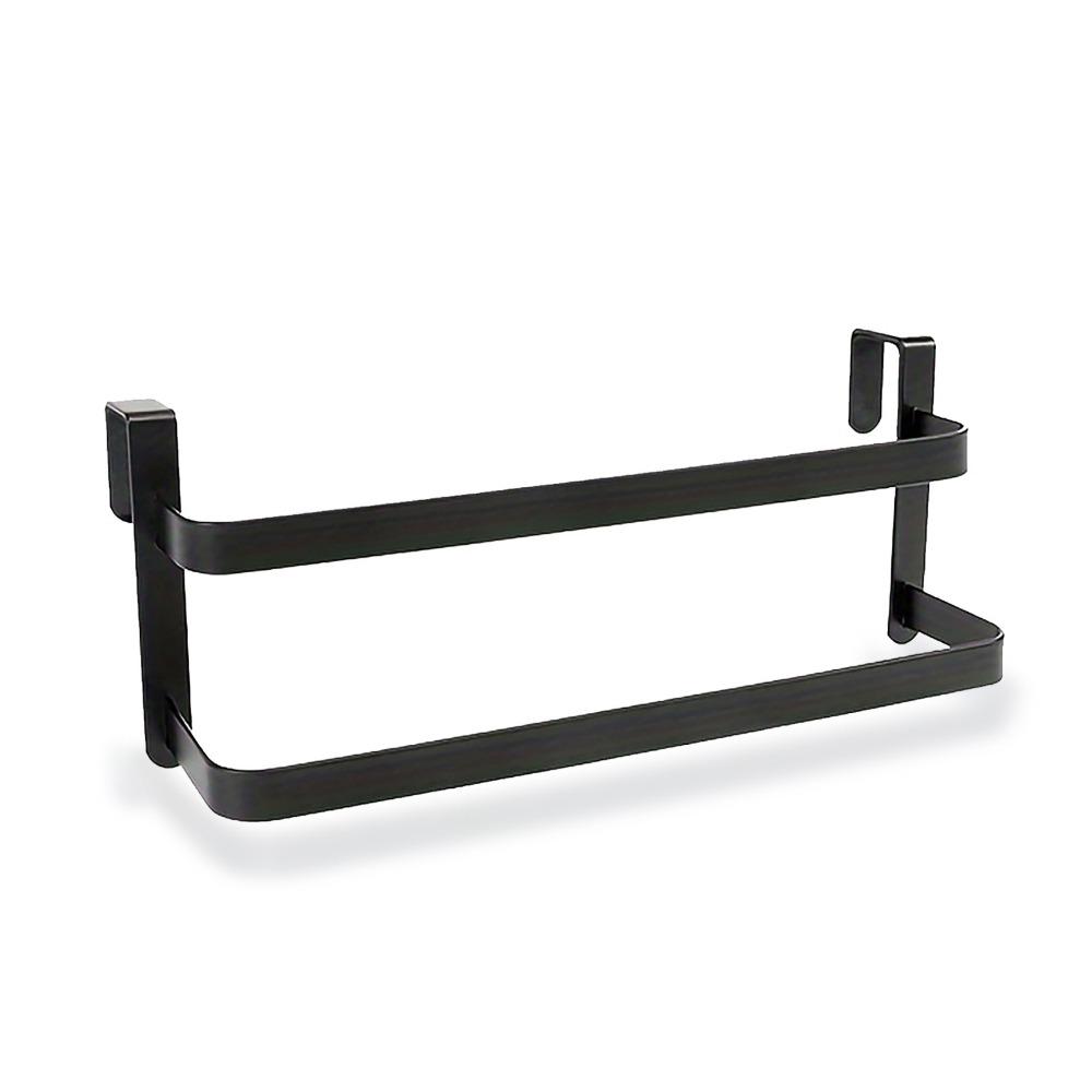 

Rust-resistant Kitchen Towel Holder Hanging Towel Rod Household Towel Hanger Lockers чёрный