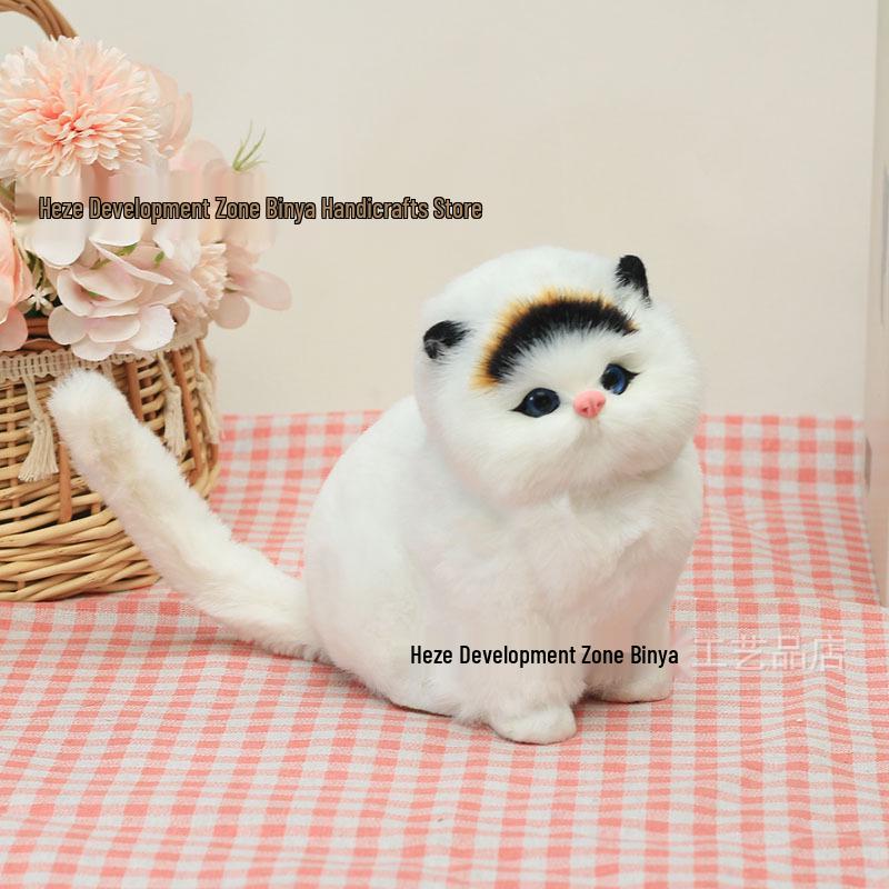 

Подарок на день рождения котенка ручной работы, игрушка и украшение для детей