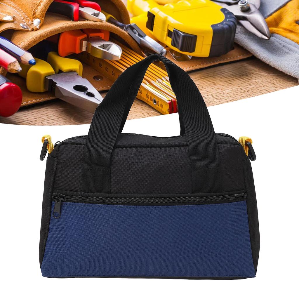 Hvy Duty Tool Bag   Sturdy Large Capacity Portable Hardware Bag for   Electrician