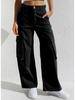 Women's Multi-pocket Workwear Denim Jeans - European and American Style