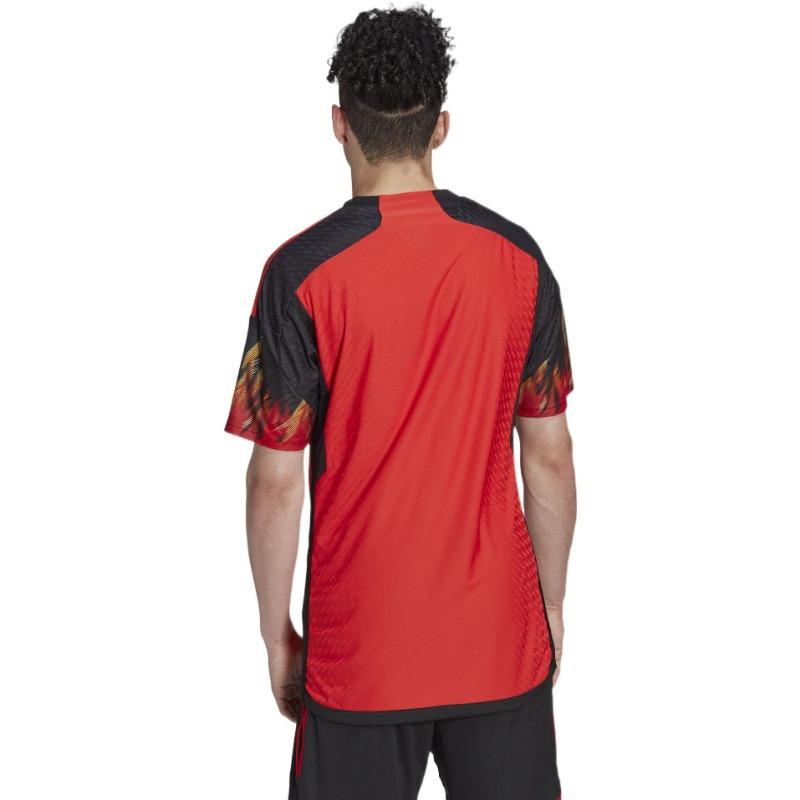 adidas Belgium 2022 World Cup Home Authentic Jersey Red HD9413