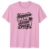Happiness Is An Ocean Breeze TShirt Beach Vacation Ocean Life Summer Holiday