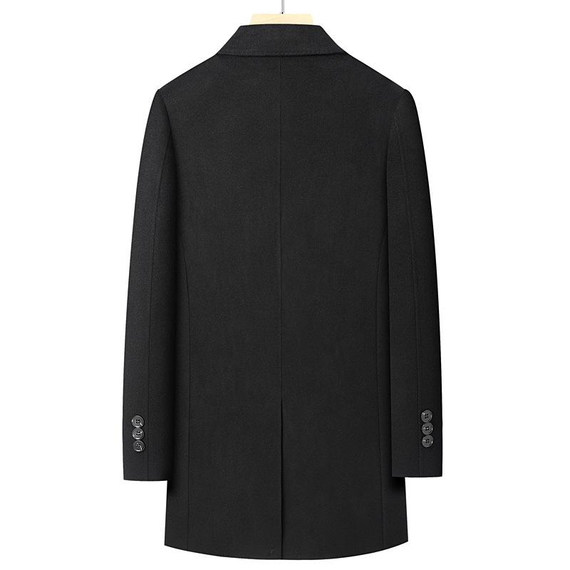 Autumn and Winter New Down Take-off Liner Wool Coat Handmade Double-sided Woolen Coat Men's Down Coat Coat Coat