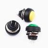 PBS-33B Waterproof 12mm Momentary Power Button Switch - Self-Resetting, No-Lock, Round Design
