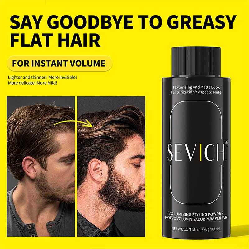 Hair Fluffy Powder Haircut Design Increase Hair Volume Frizz Fixed Lasting Model Refreshing Men And Women Hair Styling Powder
