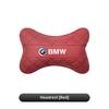 1xCar Seat Neck Pillow Headrest Lumbar Waist Support Cushion Keychain For BMW X1 X2 X3 X5 X4 X6 X7 iX3 F20 F10 F07 E70 E46 SU5