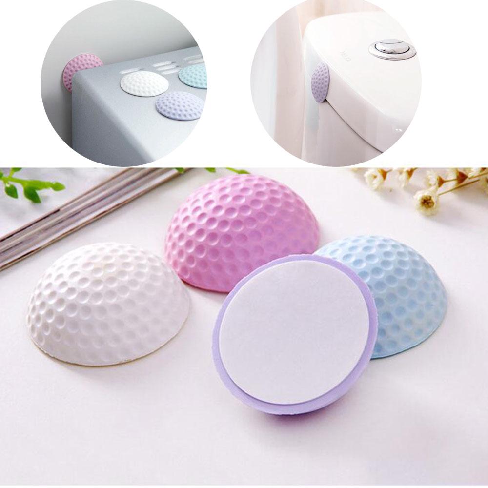 8PCS Self Adhesive Rubber Door Buffer Wall Protectors Door Handle Bumpers for Door Stopper Doorstop