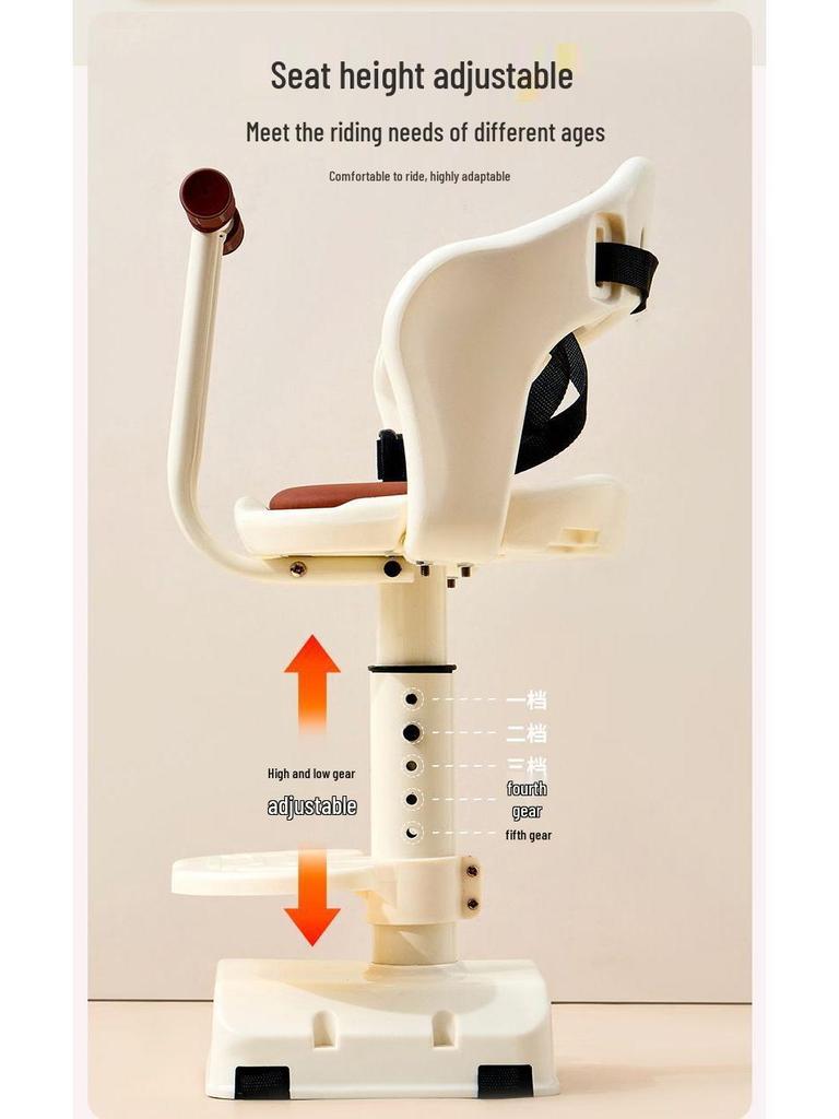 Vorn montierter Elektroroller Kindersitz