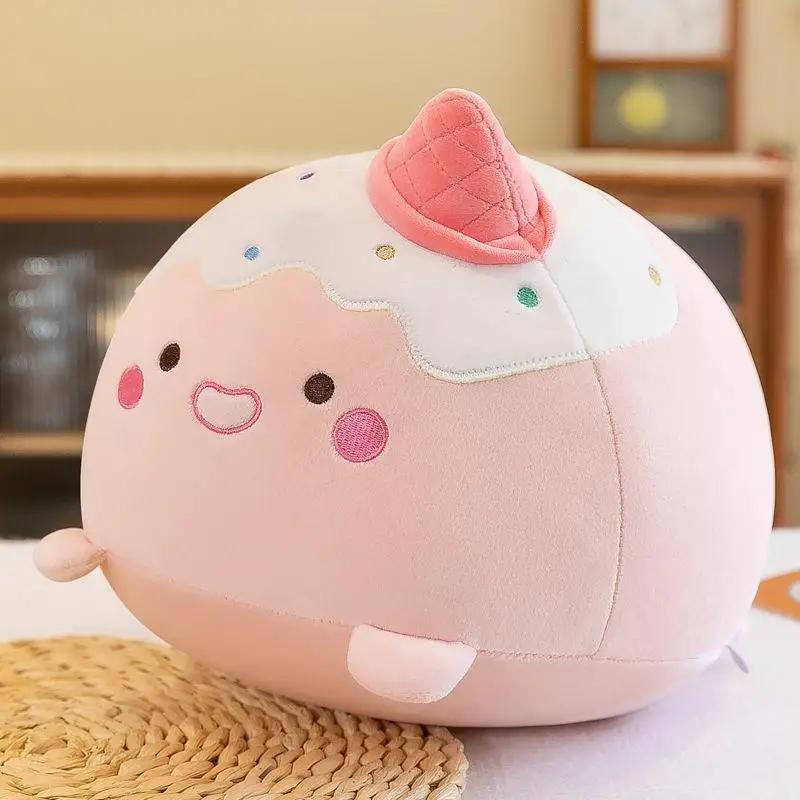 55Cm Kawaii Lovely Plush Doll Stuffed Animals Vitality Toys Food Series Throw Pillows On The Room Delicacy Decoration Warm Gift