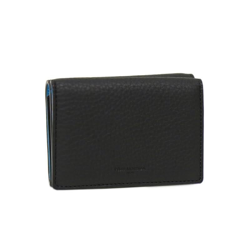 

[Pelle Morvida] trifold wallet Black x Saxophone PM-BA619-BKSX