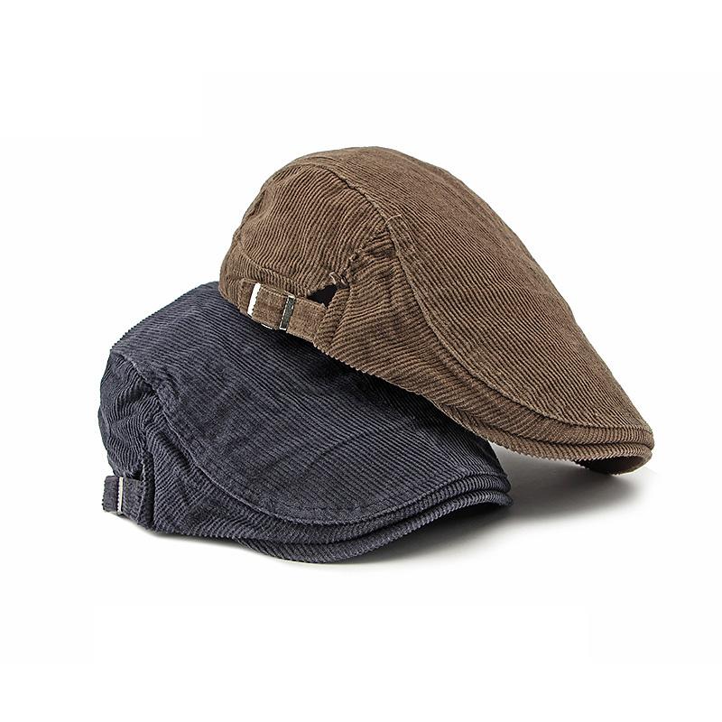 Men Beret Women Autumn Winter Cap British Retro Painter Cap Forward Cap