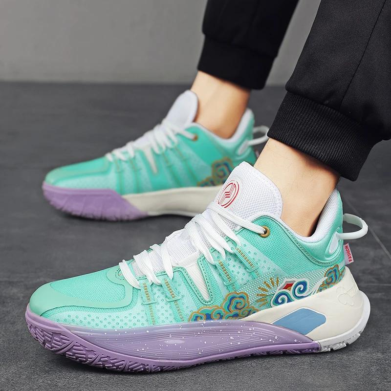 Męskie Buty do Koszykówki Profesjonalne Oddychające Trampki Oryginalne Treningowe Wysokiej Jakości Wodoodporne Unisex Sportowe Buty do Koszykówki