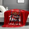 Coperta Stampata Arsenal F.C. - Morbida e Confortevole, per Camera da Letto, Viaggio, Divano, Decorazione Casa - Regalo di Compleanno Natale per Amico
