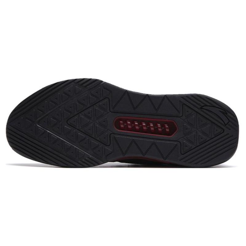 Anta Stable As A Mountain 2 Cushioning Anti-Slip And Wear-Resistant Low-Top Training Shoes Men's Black Red Sneakers 112317786-1