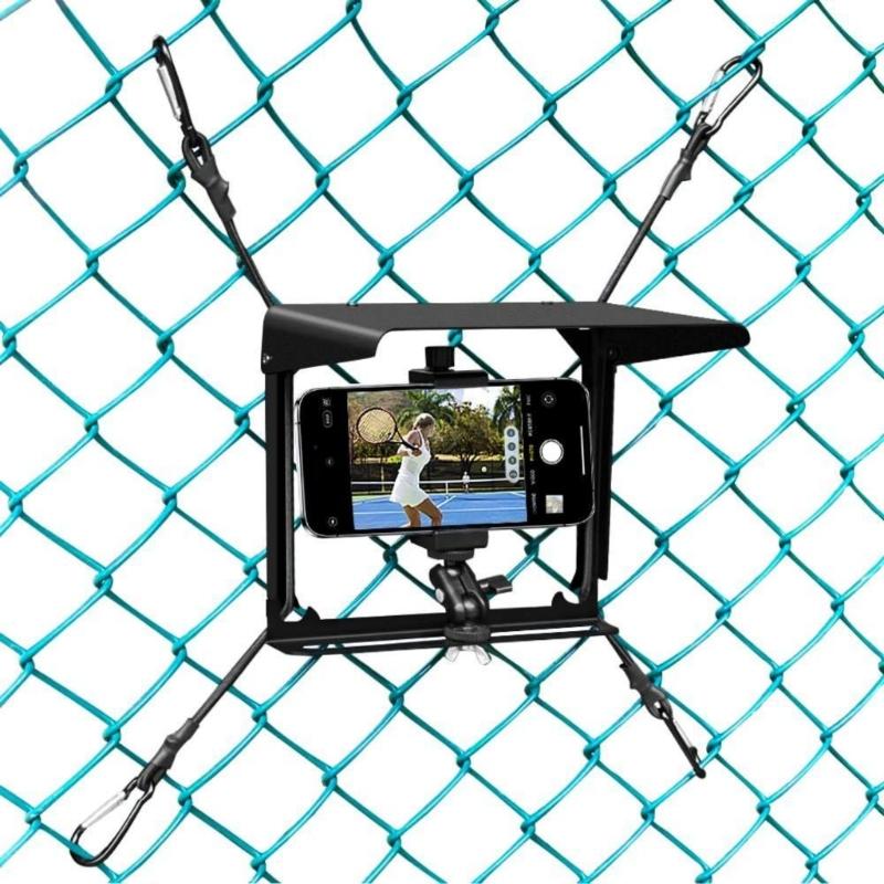 

Quick Installation Metal Football Photography Fence Mount with Not Slip Design & Weatherproof Cover for action 1