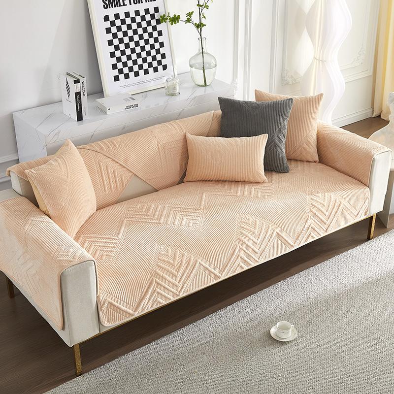Sofa Cushion Four Seasons Universal Non-Slip Cushion Nordic Simple Sofa Cover All-Inclusive Universal Cover Cover Back Cushion Cover Towel