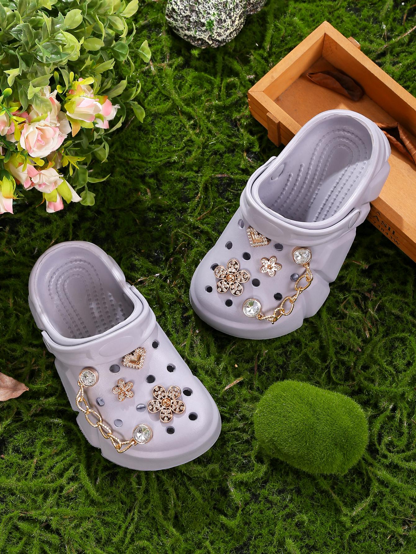 

Waterproof Slippers Children Sandals Shoes Summer Outdoor Slides Soft Sole Garden Shoes Indoor Nursing Clogs Sandals 3057 30 сірий колір