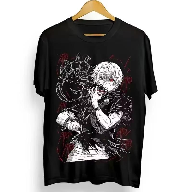 

2025 New T-shirt Cartoon Graphic Printing Tee-shirt Cotton High Quality Tshirt Game Camisetas O-neck Tees 4XL