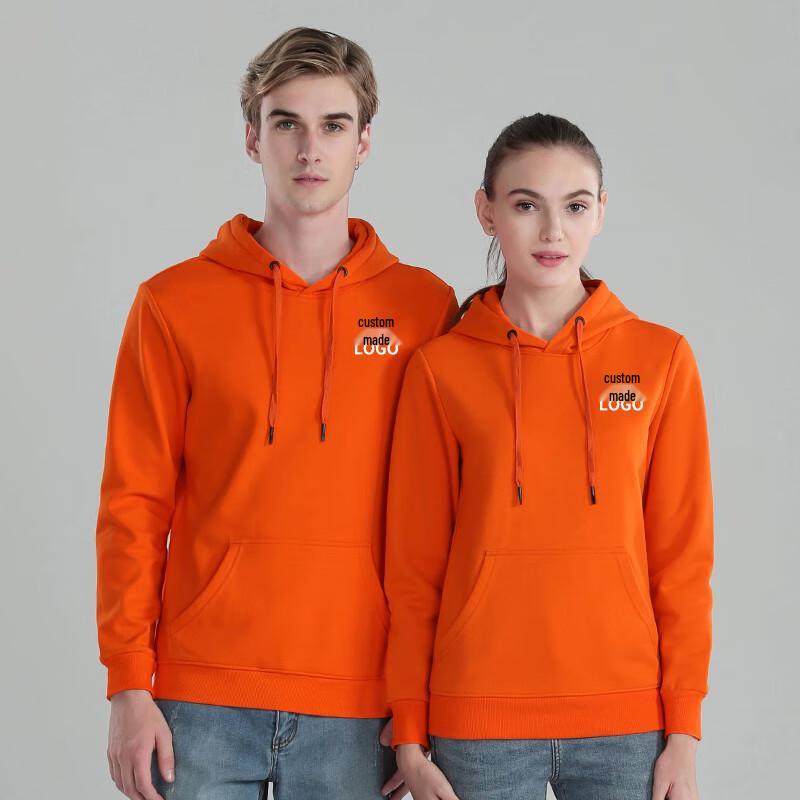 ROMON Unisex 330g Cotton Terry Custom Hooded Sweatshirt L 2690₽