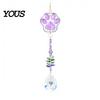 Exquisite Craftsmanship Wind Chime Crystal Cat Paw Chimes, Suncatchers for Windows Hanging, Rainbow Light Prism Maker Indoor Outdoor Home Garden Decor