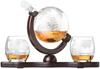 Karafka + Szklanki Do Whisky Statek Globus Grawer