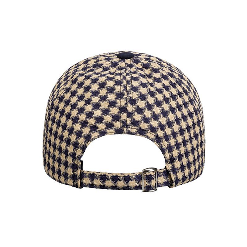 Muži Podzim Zima Kostkovaný Kontrastní Barva Čepice Kšiltovka Dámské Klobouk proti slunci culík Panama Čepice Kšilt Klobouky Klobouky Snapback