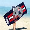 Personalized Patriots Team Spirit Beach Towel Microfiber Beach Towel Thin Absorbent for Beach Swimming Yoga Bath Sports. 0910361