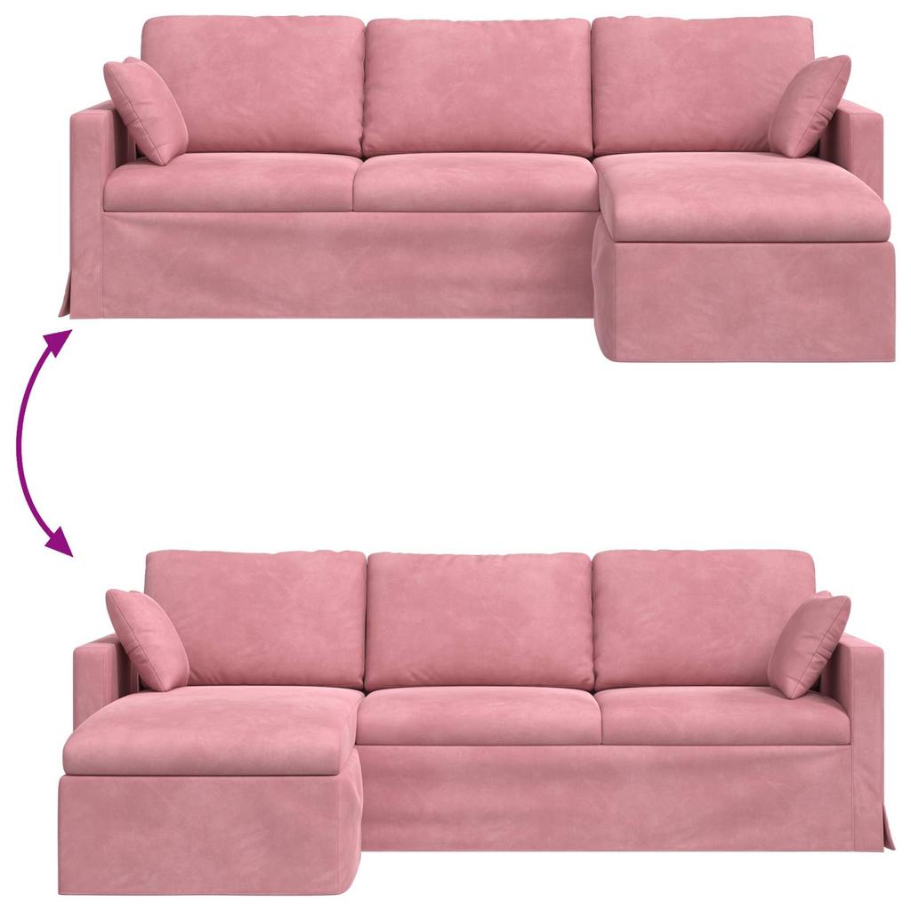 Sofa Rosa 228 x 134 x 80 cm Velvet