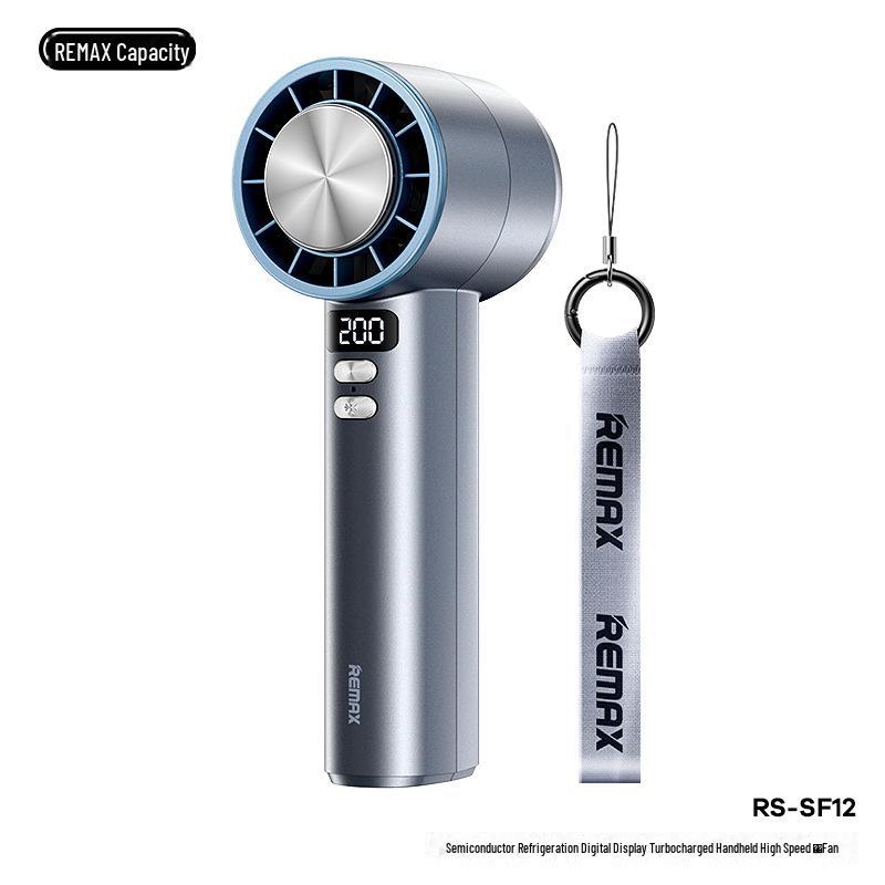 Remax Ultra-High Speed Handheld Fan with Powerful Wind Force
