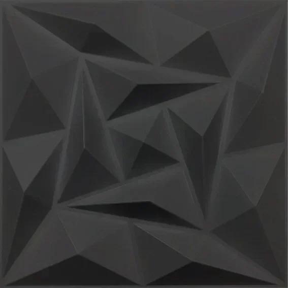 10pcs 30*30cm 3D Wallboard Diamond PVC Textured Wallboard Living Room Lobby Bedroom and el Office Decoration