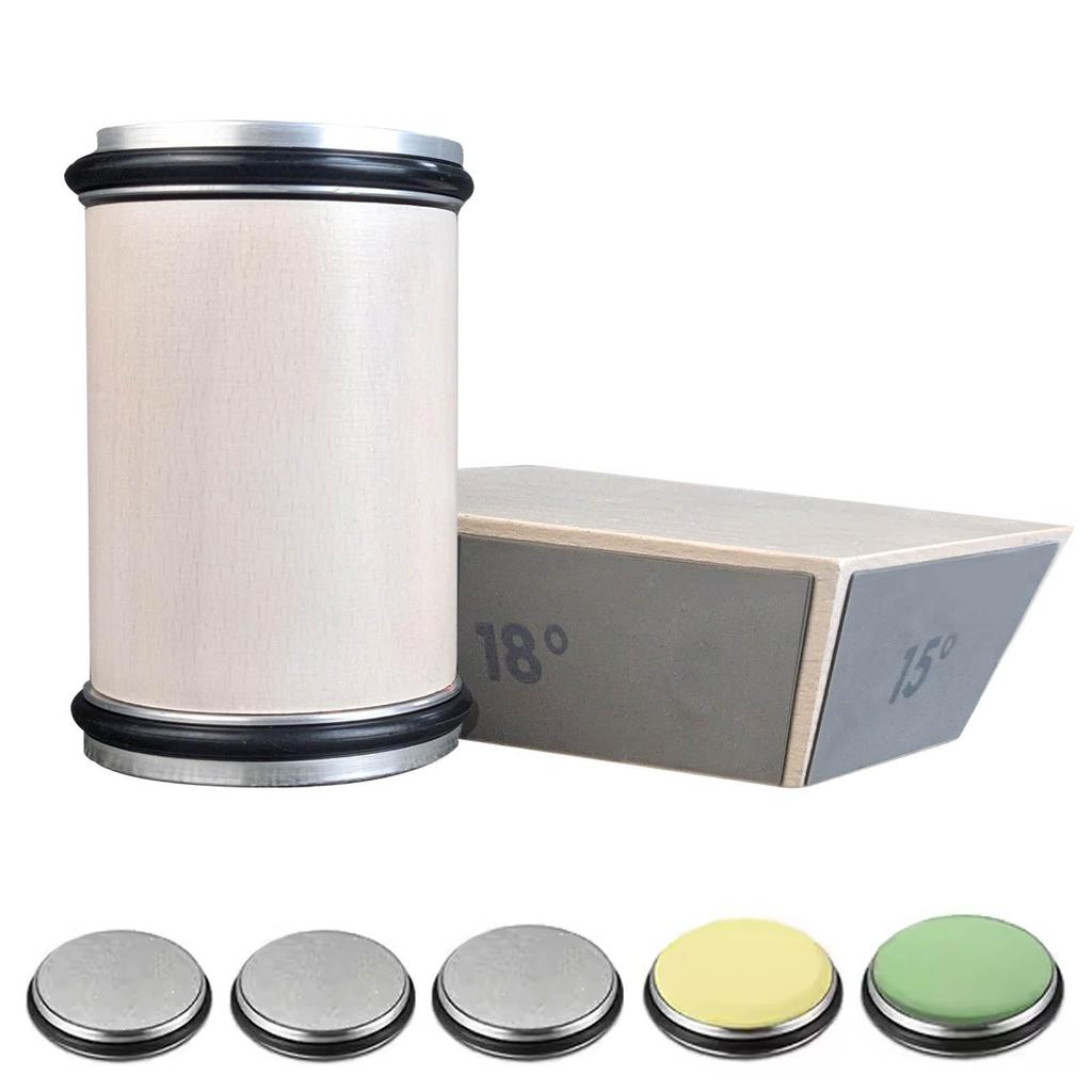 Aluminum Roller Angle Grinder with Square Pad for Fast, Convenient Home Use