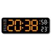 62KD Adjustment Brightness Digital Clock with Alarm and Week Date Temperature Display