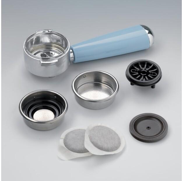 Кофеварка Ariete 1389 Vintage светло-голубой