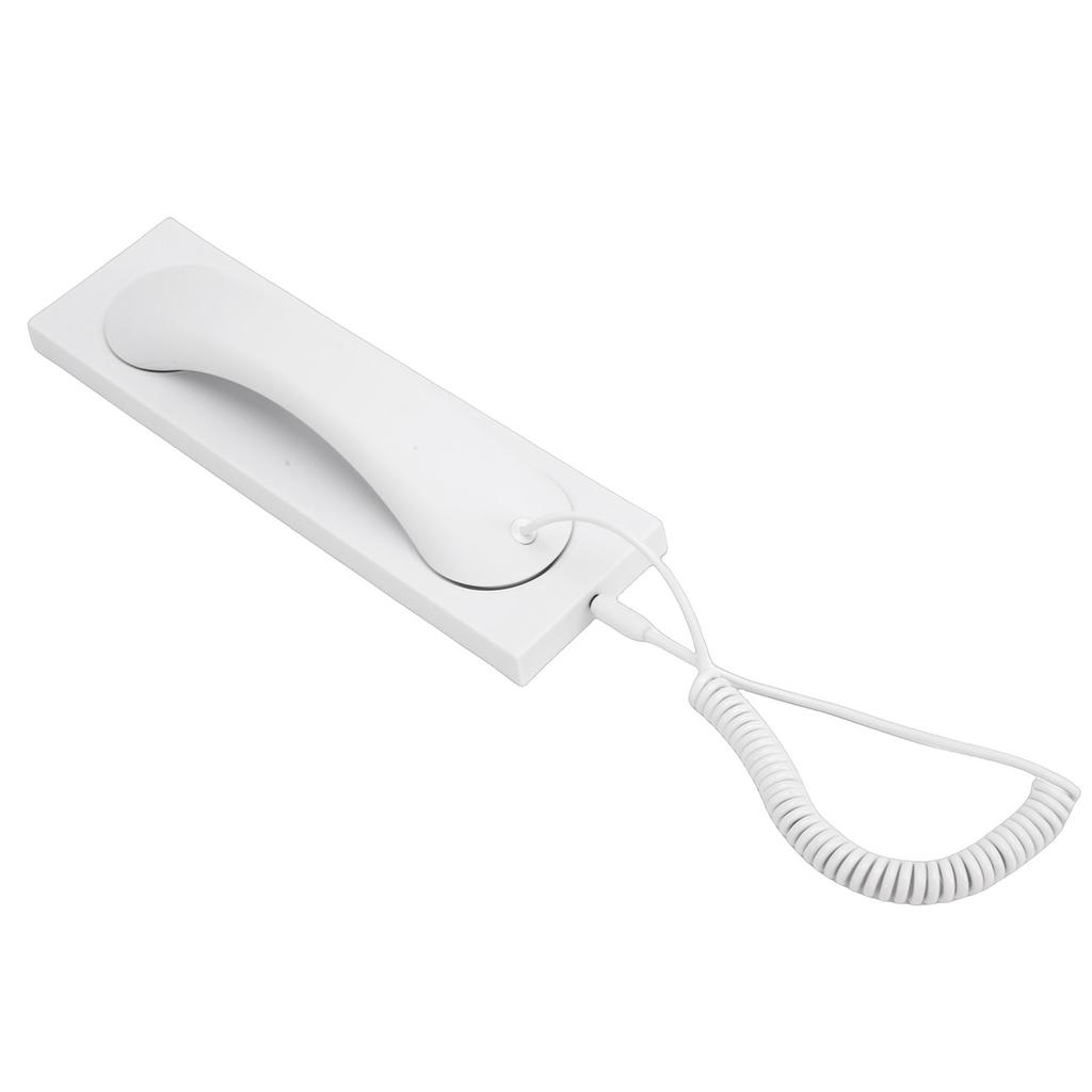 Retro Phone Handset Fit for 17 16 Retro Type C Wired Plug In Handheld Phone Handset with Microphone