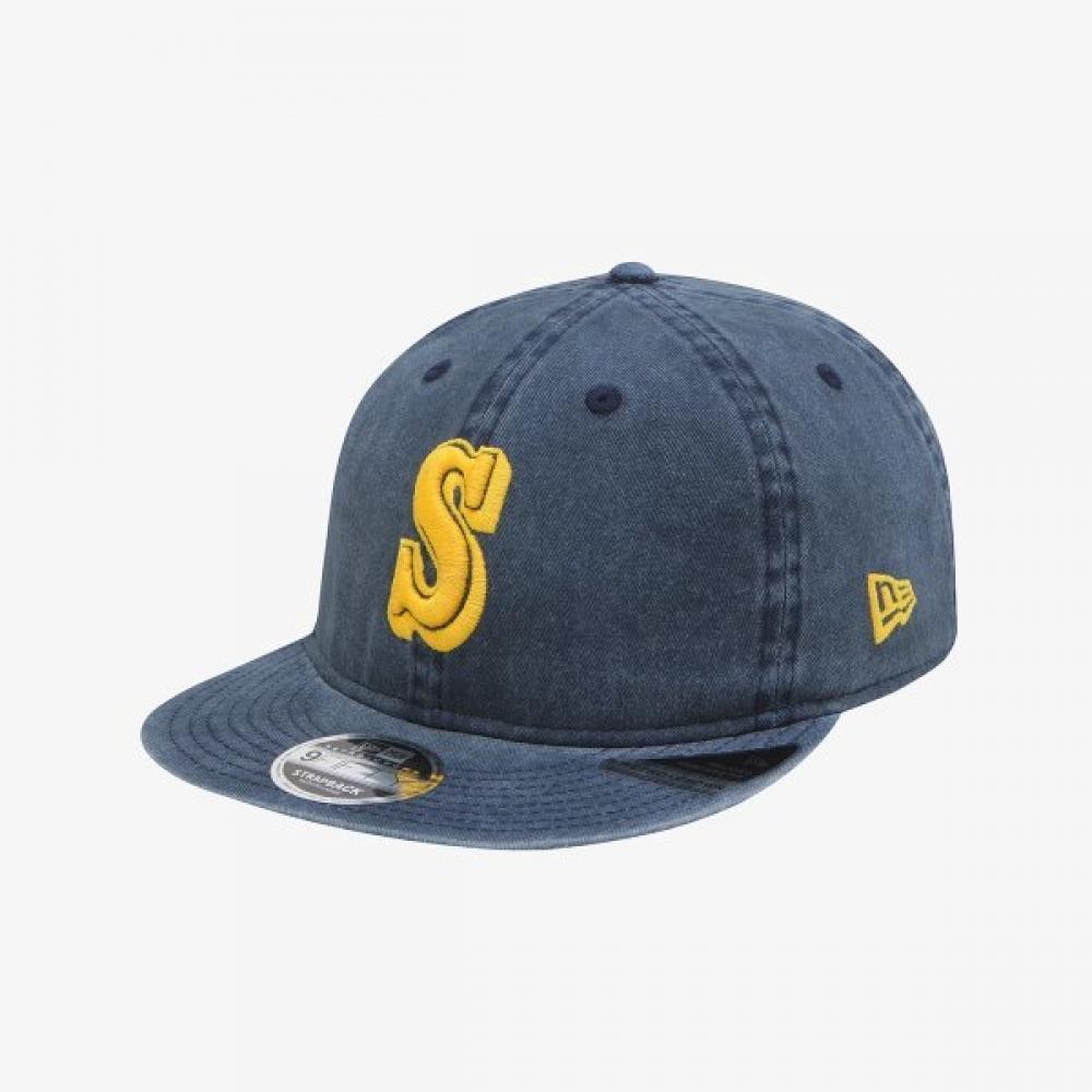 New Era Seattle Mariners Retro Strapback Navy 15131614 NAVY/ML