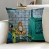 popular rapper Ice Spice Cushion Cover Soft  EasyWash Pillow Case  Versatile for Couch Bed Travel and Office