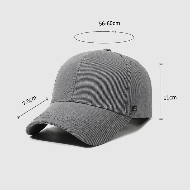 Men's Spring Autumn Baseball Cap Sunshade Sunscreen Hat Outdoor Fishing Cap Middle-Aged and Old People's Cap