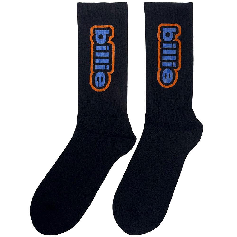Billie Eilish Unisex Adult Outline Terrycloth Logo Ankle Socks