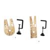 Multipurpose Desktop Clamp for Jewelry Making Wooden Workholding Devices for Jewelry Making Processing Tool