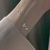 Women's 2026 High-End Little Red Book Flash Diamond Butterfly Bracelet - Light Luxury Niche Design