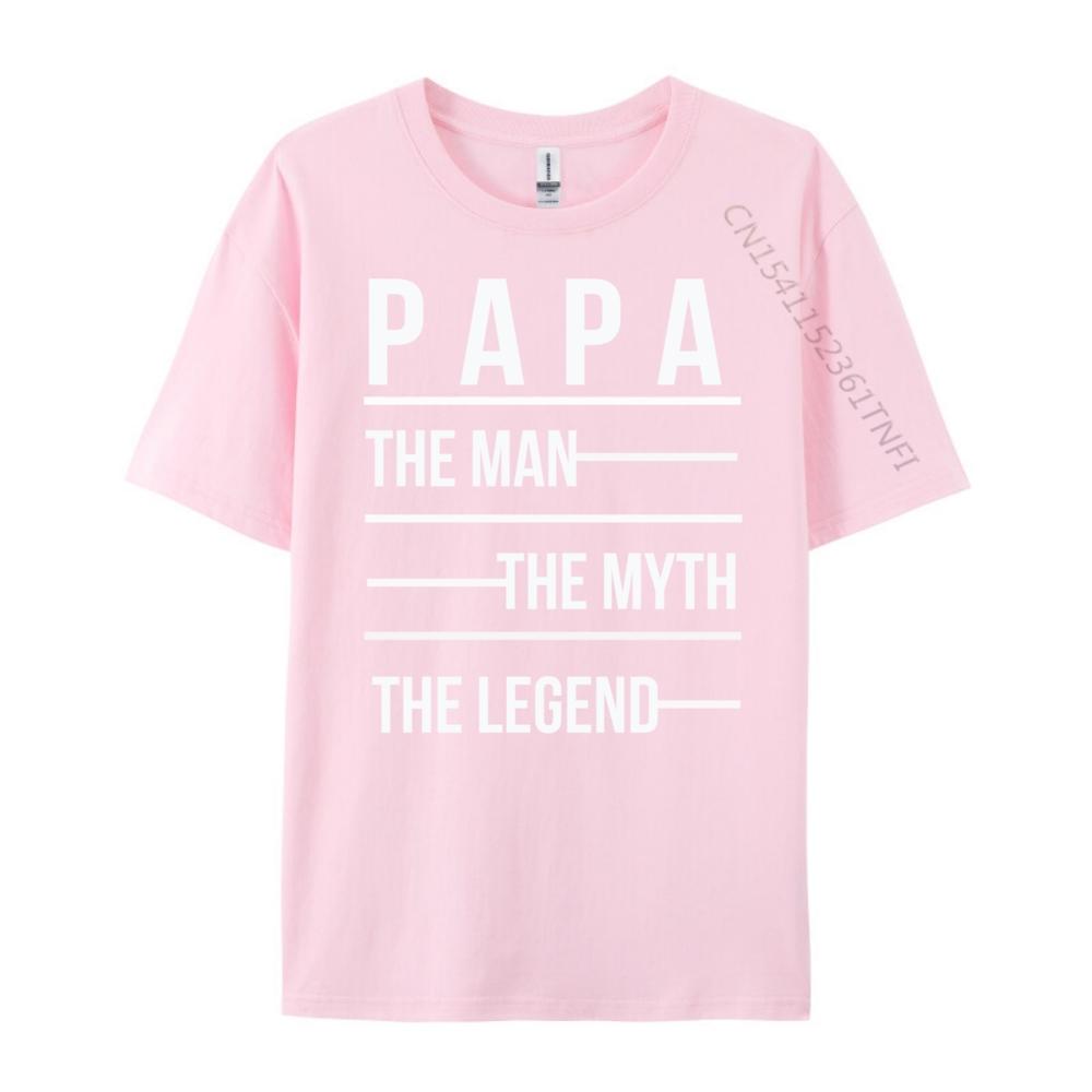Papa Myth Legend Mens Shirts Graphic Tee Man Clothes Grahpic Tee Shirt T Shirts