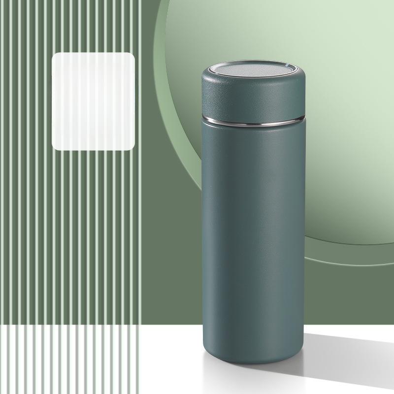 New Gradient Color Thermos Cup Stainless Steel Portable Water Cup Women's Straight Cup Pocket Small Simple Gift Cup